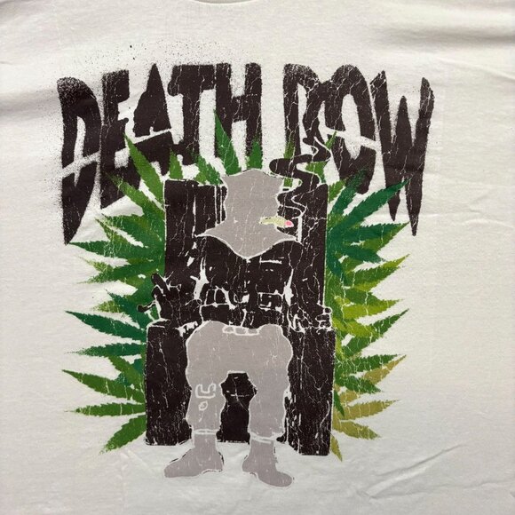 Death Row Records Electric Chair Logo Hip-Hop Tee 3XL - Picture 2 of 4